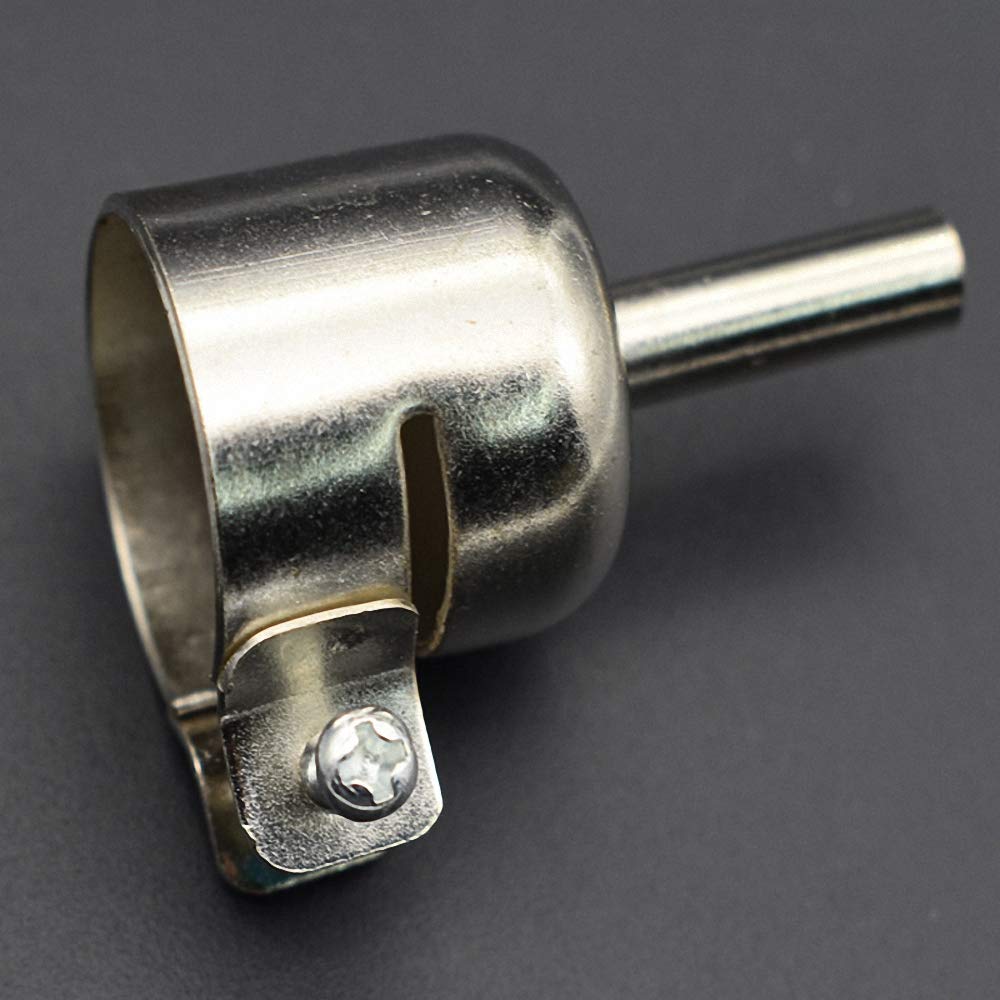Aluminum Alloy 8Pcs Universal Meatal Heat Gun Resisting Nozzles Hot Air Guns Silver 3 4 5 6 7 — view 6