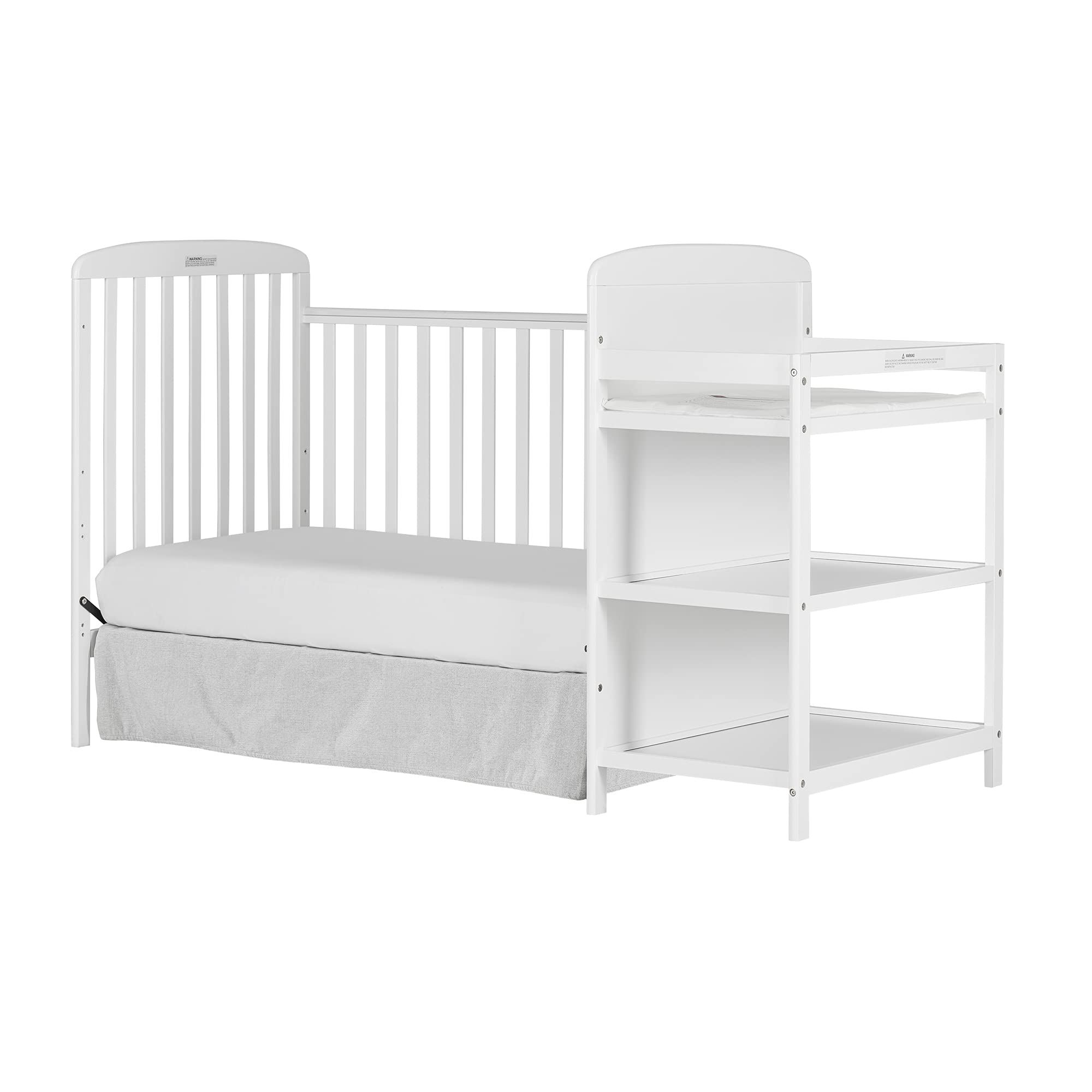 Dream On Me Anna 3in1 Full Size Crib and Changing Table Combo in
