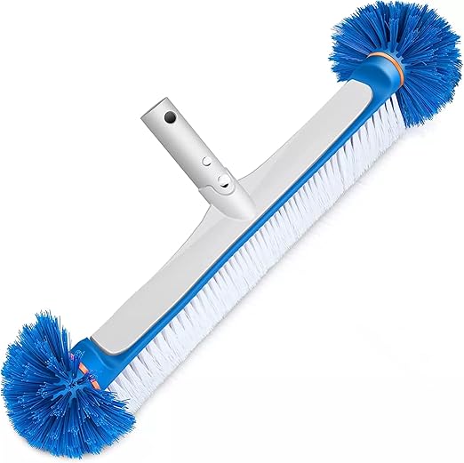 Mrhumble Pool Brush Head for Cleaning Pool Walls 360 Round