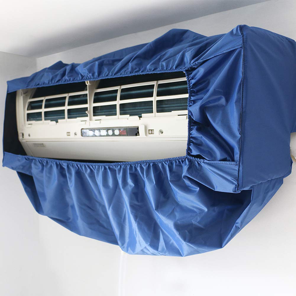 Cubierta De Limpieza De Aire Acondicionado Dividida, Bolsa De Servicio De Aire Acondicionado Protector De Limpieza De Lavado De Polvo Impermeable, Herramienta De Lavado De Polvo De Aire Acondicionado