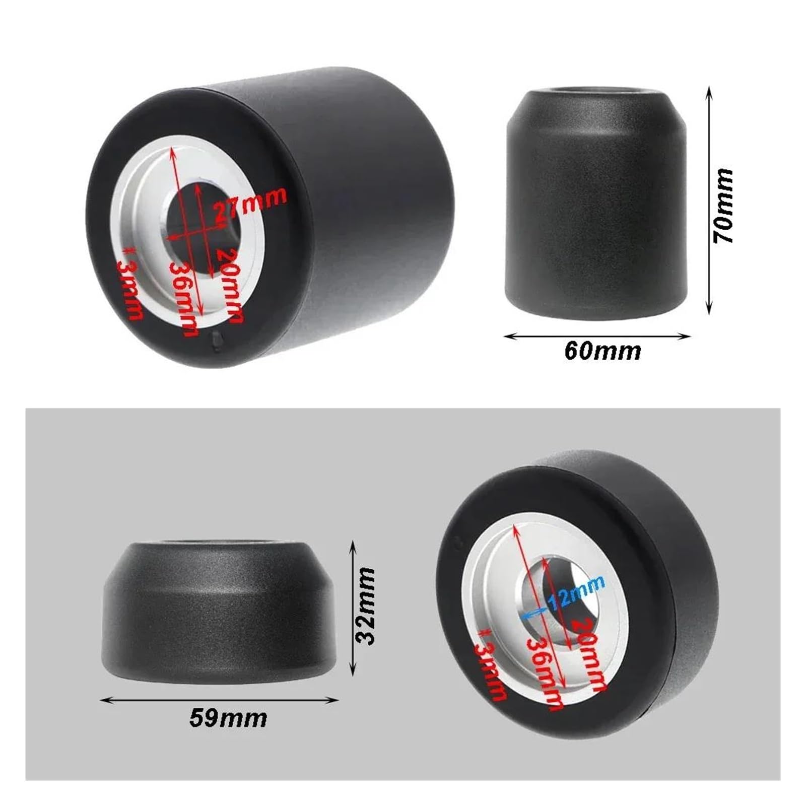 Deslizadores De Motocicleta Protector contra Choques Protección contra Caídas del Motor De La Carrocería For Ducati XDiavel/S/Dark/Black Star 2016-2021