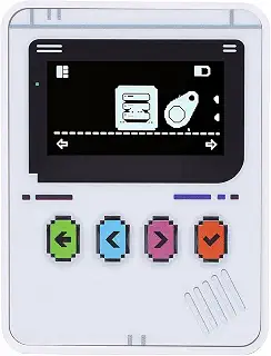 VBESTLIFE NFC エミュレータ デバイス 3000 ゲーム データ ストレージ (白) | 無制限の書き換え、充電式リチウムイオンバッテリー、New 3DS に適合、コンパクトなトラベルサイズ