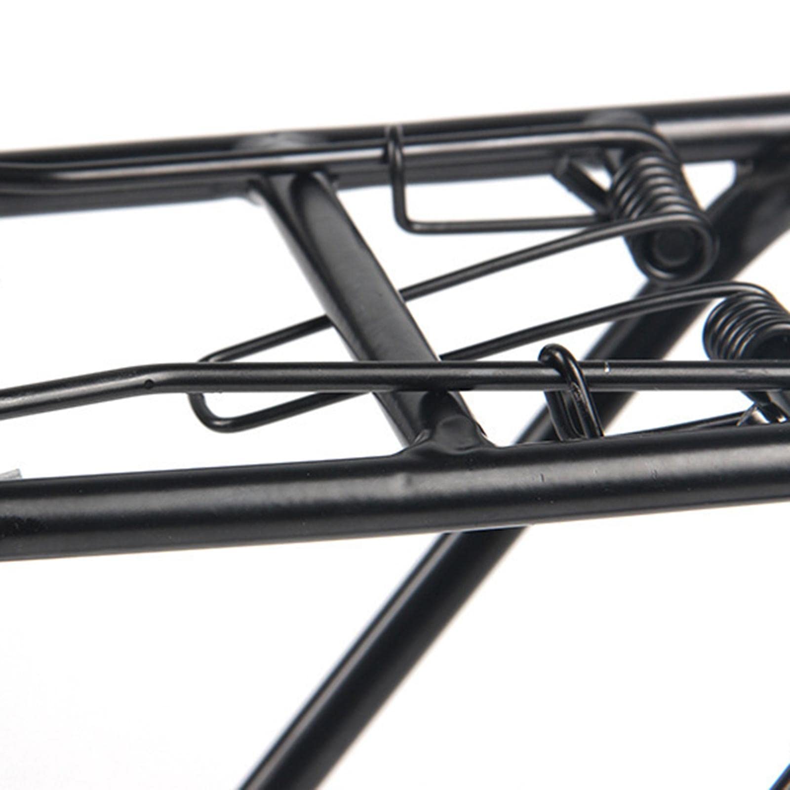 Portaequipajes de Bicicleta Soporte Trasero Portabultos Accesorio de Bicicleta con Abrazadera para y Estante para Equipaje Adecuado para