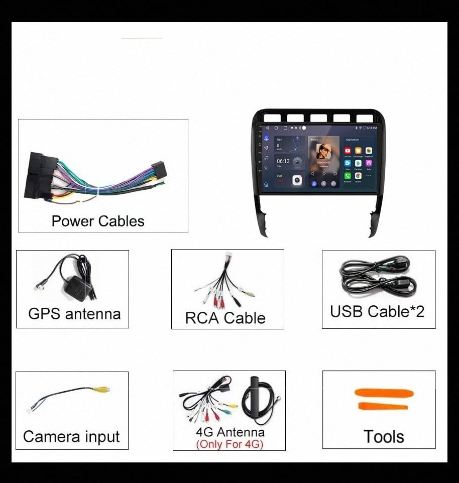 Reproductor de coche para viajes conectado con Mirror Link y GPS en Opel Mokka 5