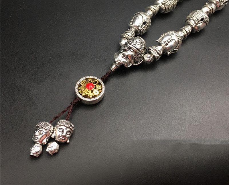 仏頭の首飾り アクセサリー 装飾品 収集品 美品 極細工 工芸品 美術品 仏頭の首飾り アクセサリー 装飾品 収集品 美品 極細工 工芸品 美術