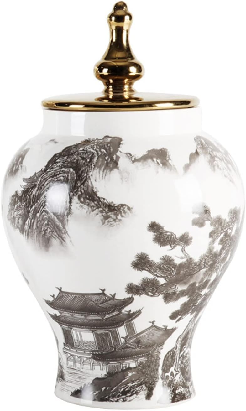 Vases-pot de gingembre céramique blanc pour sublimer une table