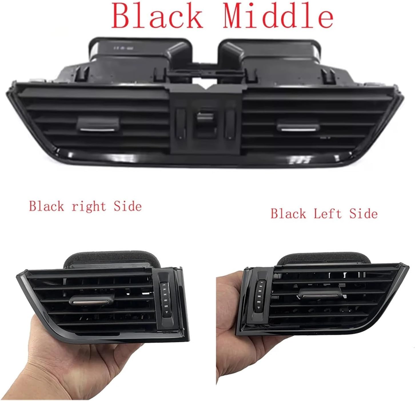 Car Front Dashboard Air Vent AC Vent Grille Assembly | Compatible With Skoda Octavia 3 A7 5E MK3 2015-2021 5E0820951,5E0819702,5ED819203(Front Right)