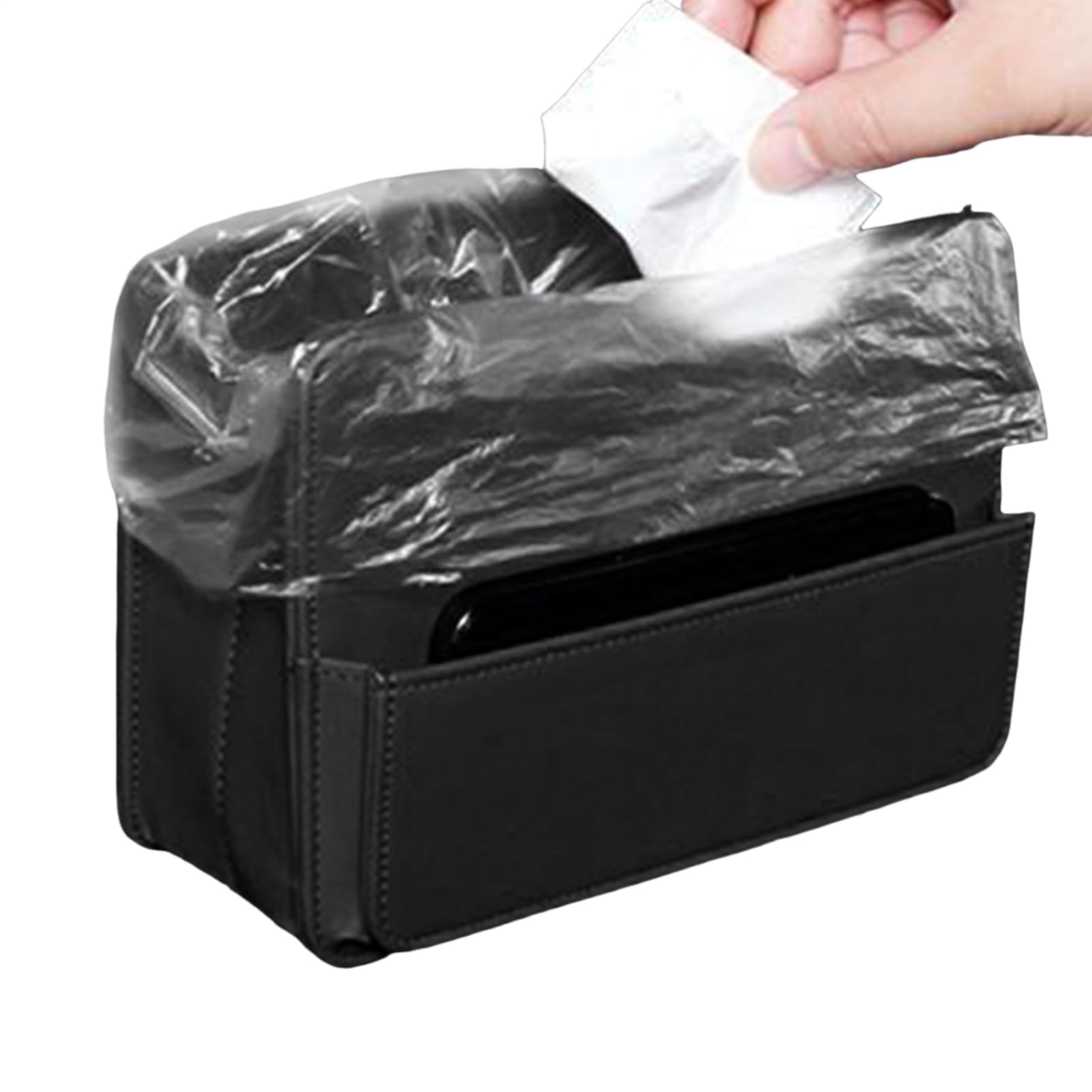 Papelera organizativa para respaldo de asiento de coche y suelo limpio