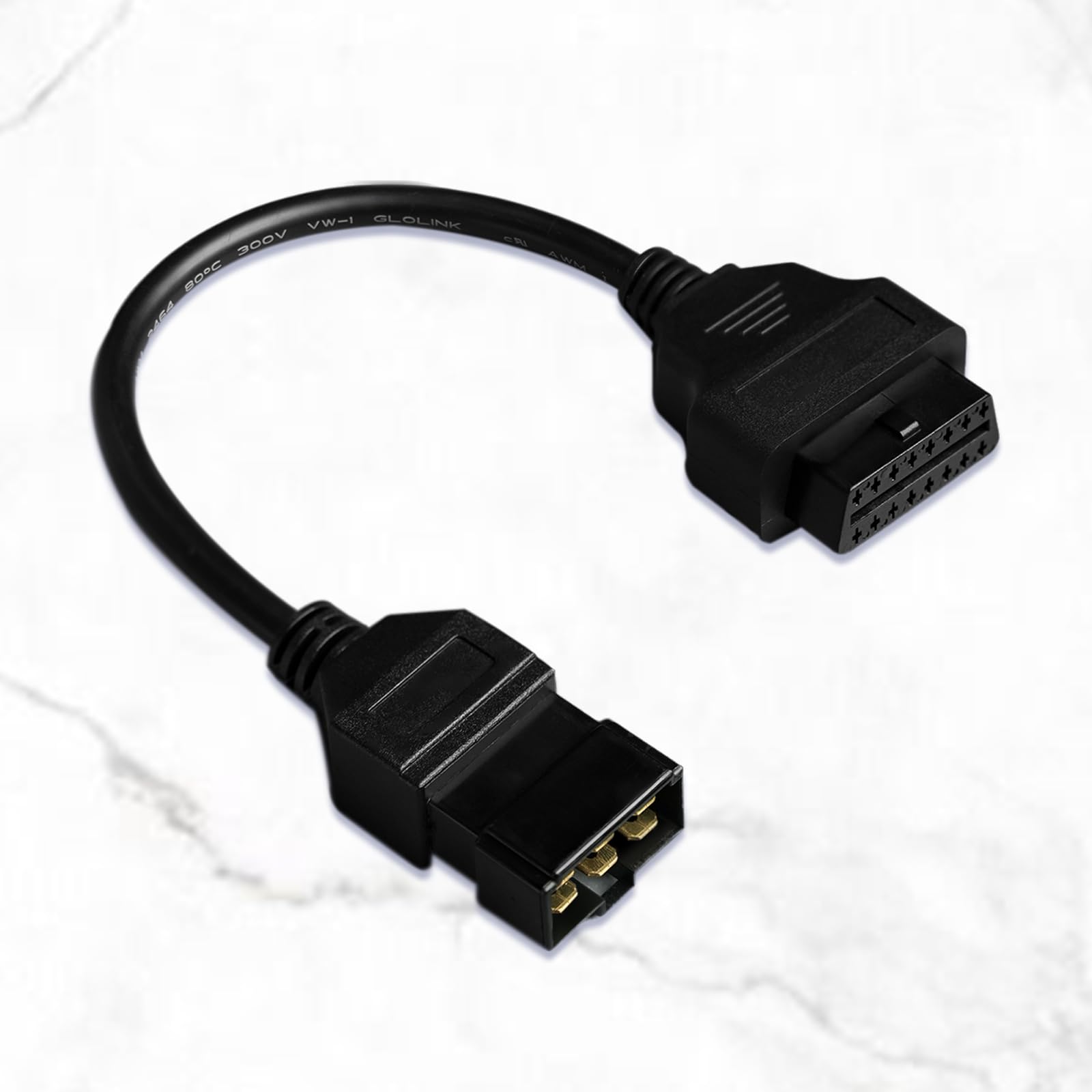 Cavo adattatore OBD2 per veicoli diesel Hitachi 24 V 6 pin OBD2 16 pin a OBD1 6 pin OBDII connettore diagnostico per auto compatibile con scanner diagnostico OBD II