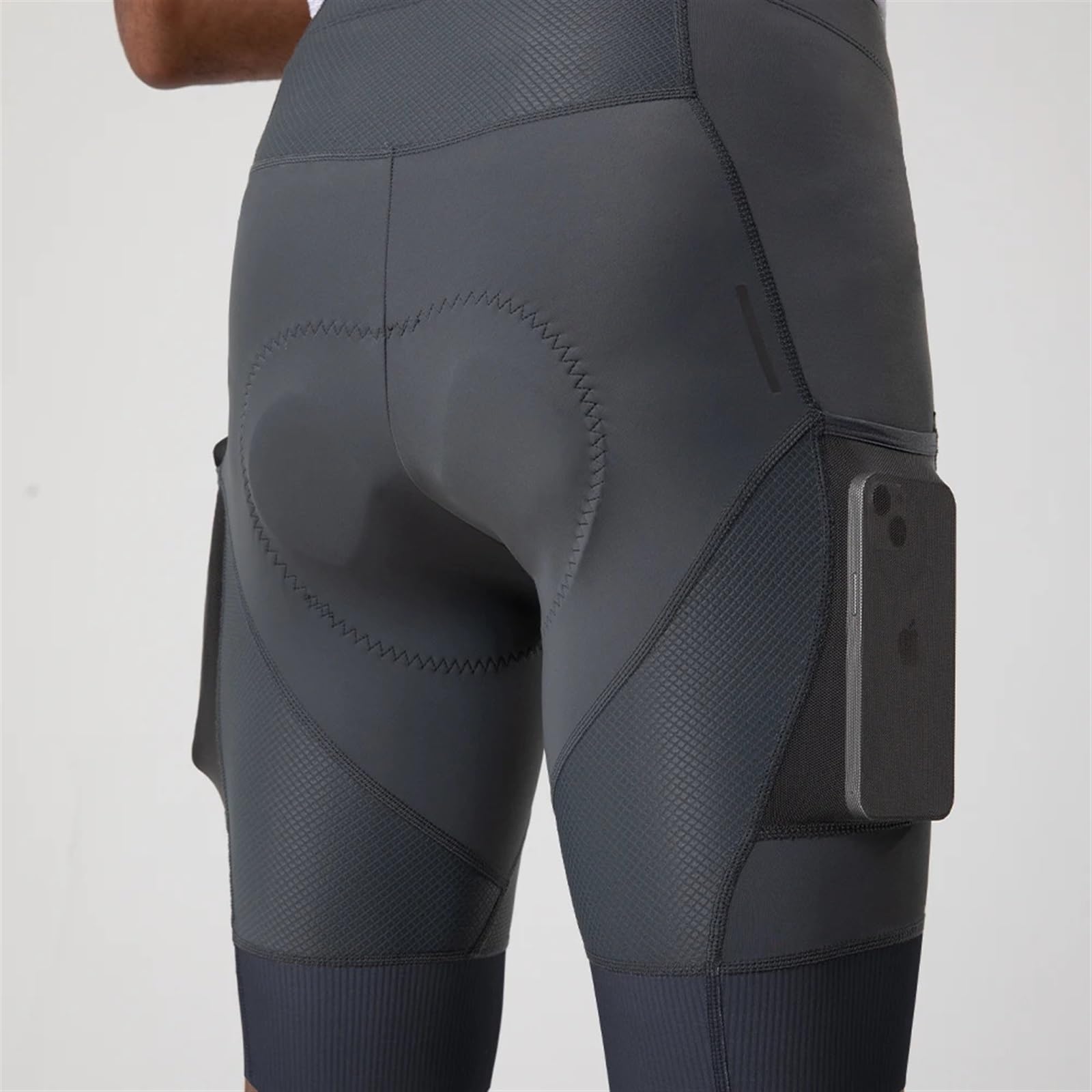Pantaloncini da Ciclismo da Uomo, Imbottiti, Antiurto, per Mountain Bike, Bici da Strada, Pantaloncini da Ciclismo, Pantaloni Estivi, Sportivi, per Mountain Bike e Ciclismo.