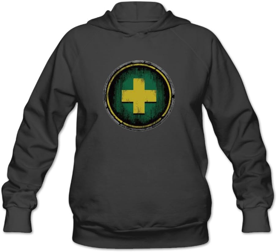 Women's WoW Healer Heal Hoodies Black