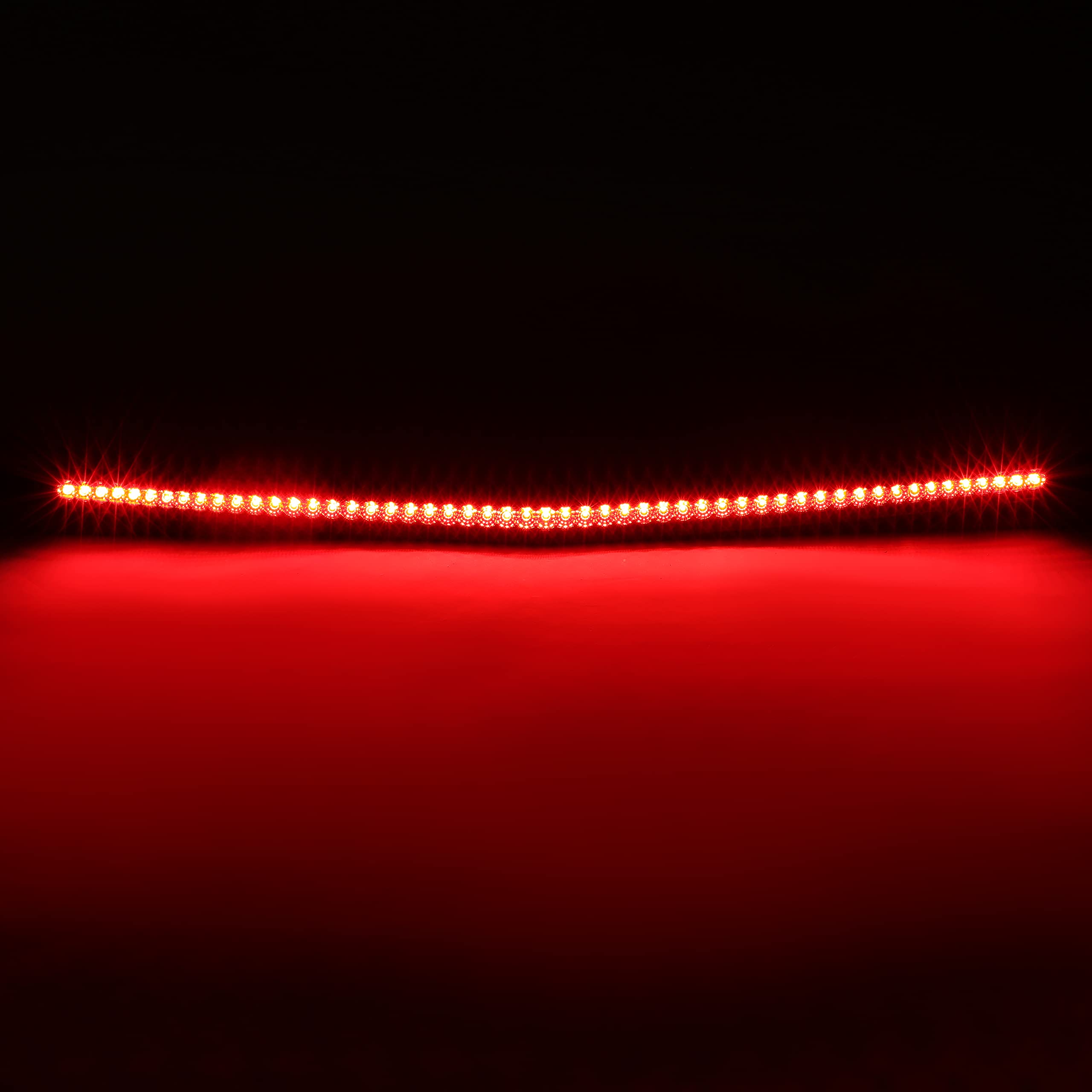 KUAFU Rear LED Third 3RD Brake Light Compatible with 2006-2011 Cadillac DTS Center Cab Light High Mount Stop Lamp - Smoke Lens & Chrome Housing