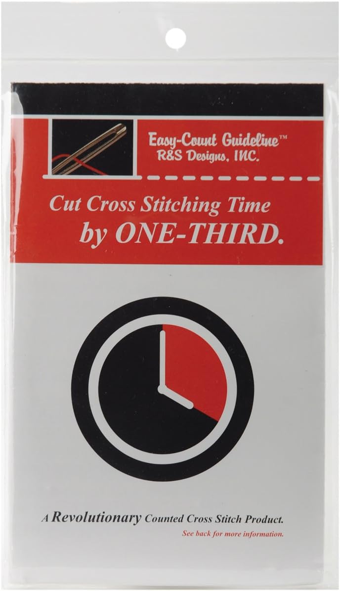 R & S Designs Nylon Easy-Count Guideline 100yd-Red