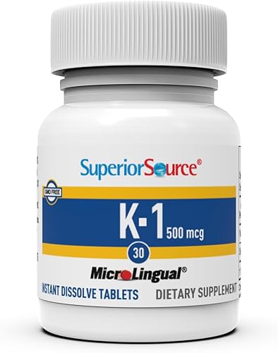 Miniatura 4 de Superior Source Vitamina K1 500mcg