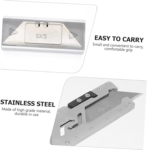 Miniatura 5 de VILLCASE 2 llaves portátiles llavero multifuncional llavero de puntuación al aire libre mosquetón de botella de camping funcional abridor Edc para