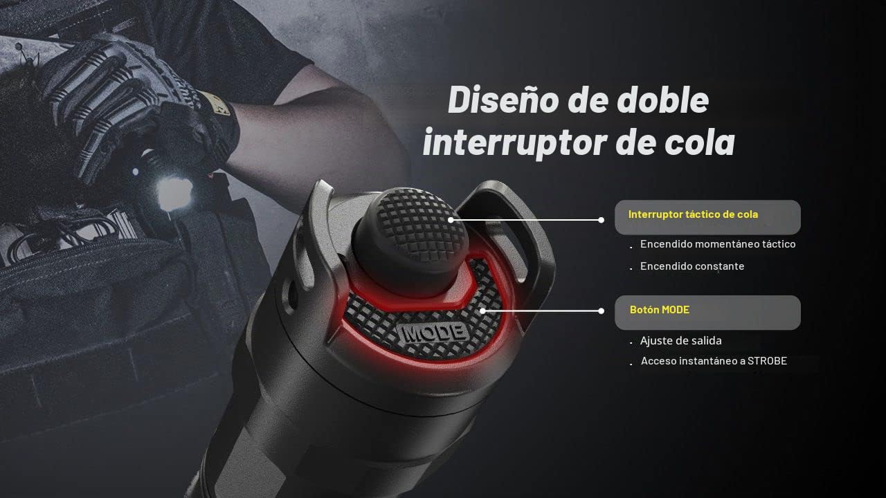 FLASHLIGHT PRECISE SERIES/3000 LUMENS P23I NITECORE