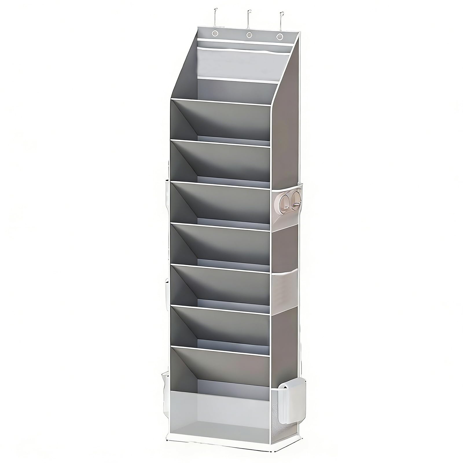 our fave Modern Fabric Footwear Shelf for Door Rear Offering 8 Steps and Extra Sections for Better Arrangement Sturdy Oxford Fabric Shoe Rack