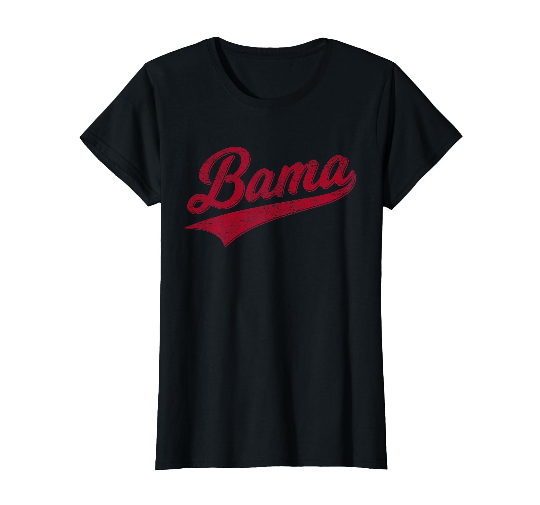 Bama Alabama Varsity Script Classics Sports Jersey Style T-Shirt