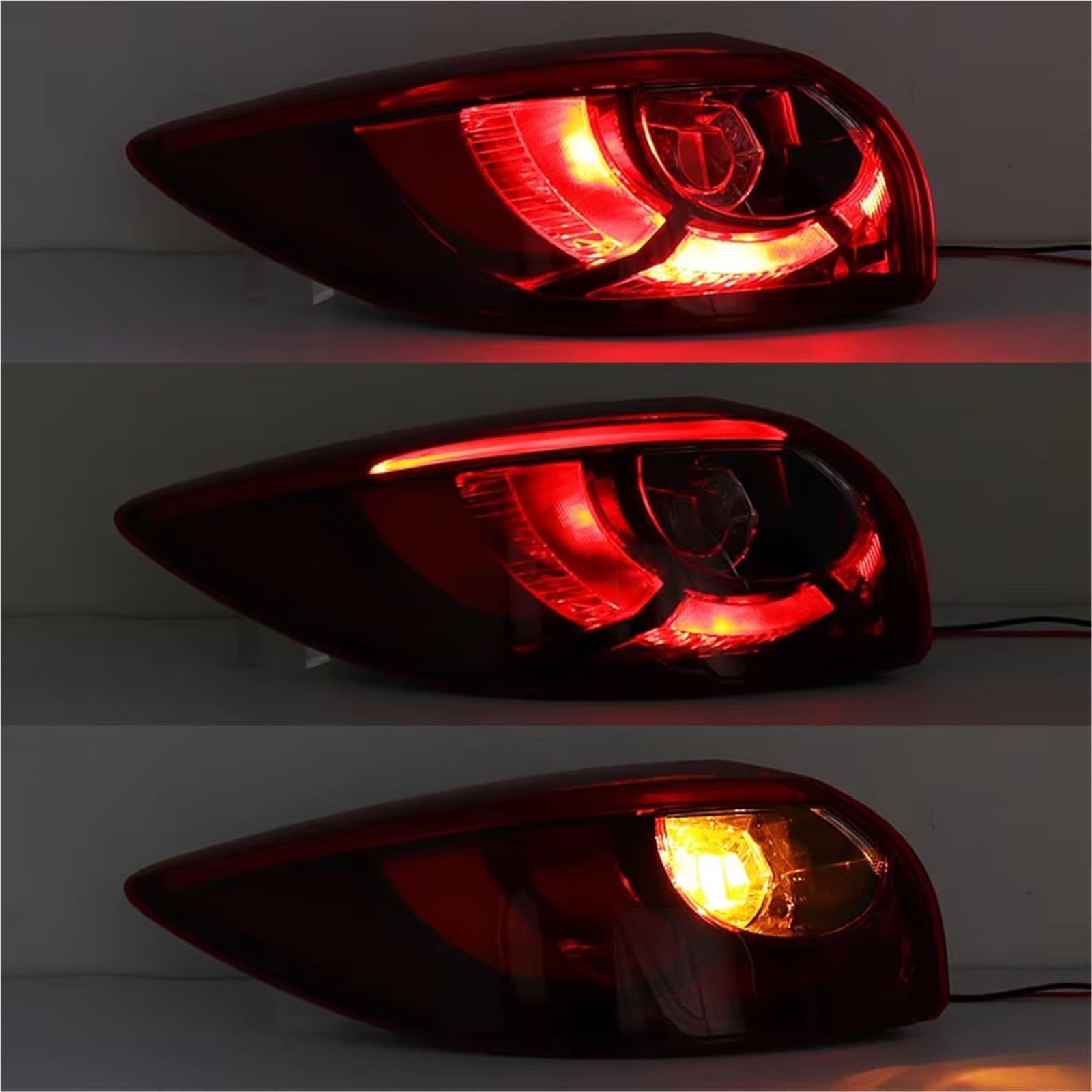 Fari Posteriori Auto Per Mazda Cx-5 2016 Gruppo Fanale Posteriore MA2804119 Accessori Auto A LED Lampada Di Retromarcia Arresto Del Freno Fanali Posteriori Rimorchio(Sinistra)