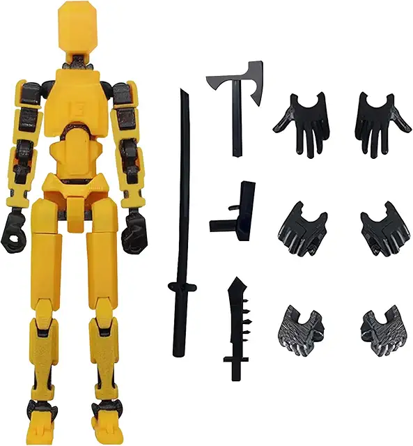 Figurine Robot T13 Articulée - Décoration Bureau et Jouet Créatif