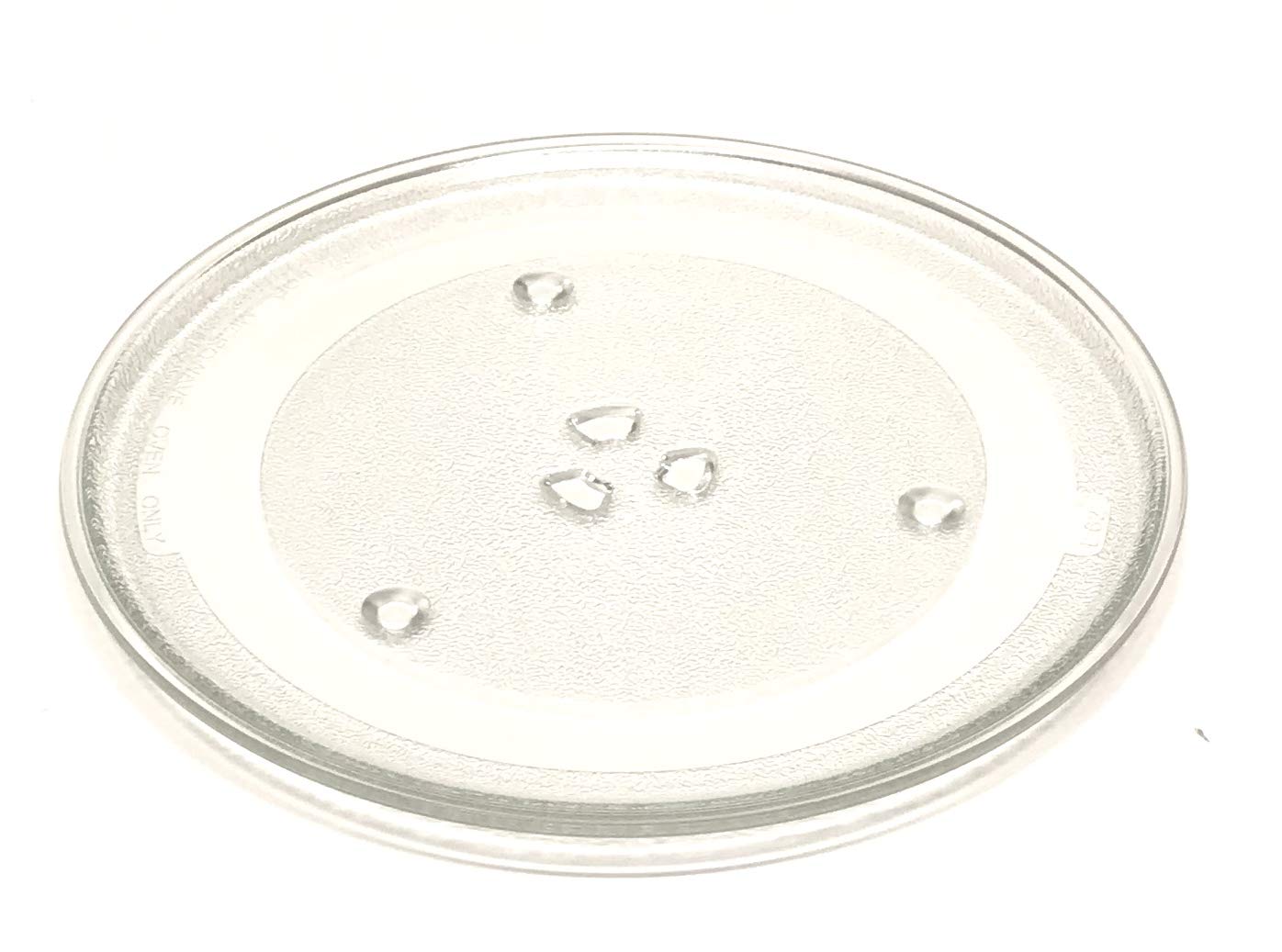 Microwave Glass Plate Turntable Compatible with Panasonic Model Numbers NNSB438S, NN-SB438S, NNSB458S, NN-SB458S