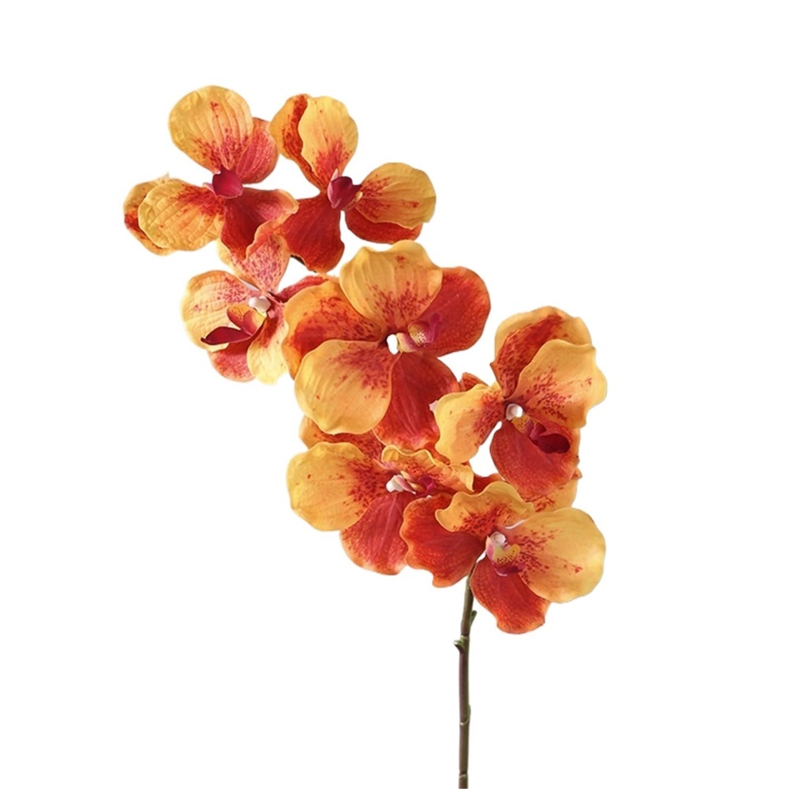 LSYHHXC Artificial Orchid 1 Pc 80 CM Artificial Vanda Orchid Phalaenopsis Branch Floral Arrangements Realistic Simulation Flower