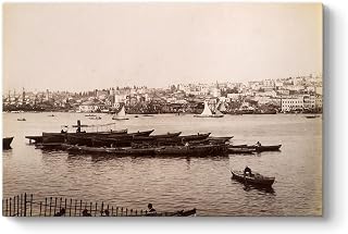 Eski İstanbul Boğazı Tablosu 75 x 50