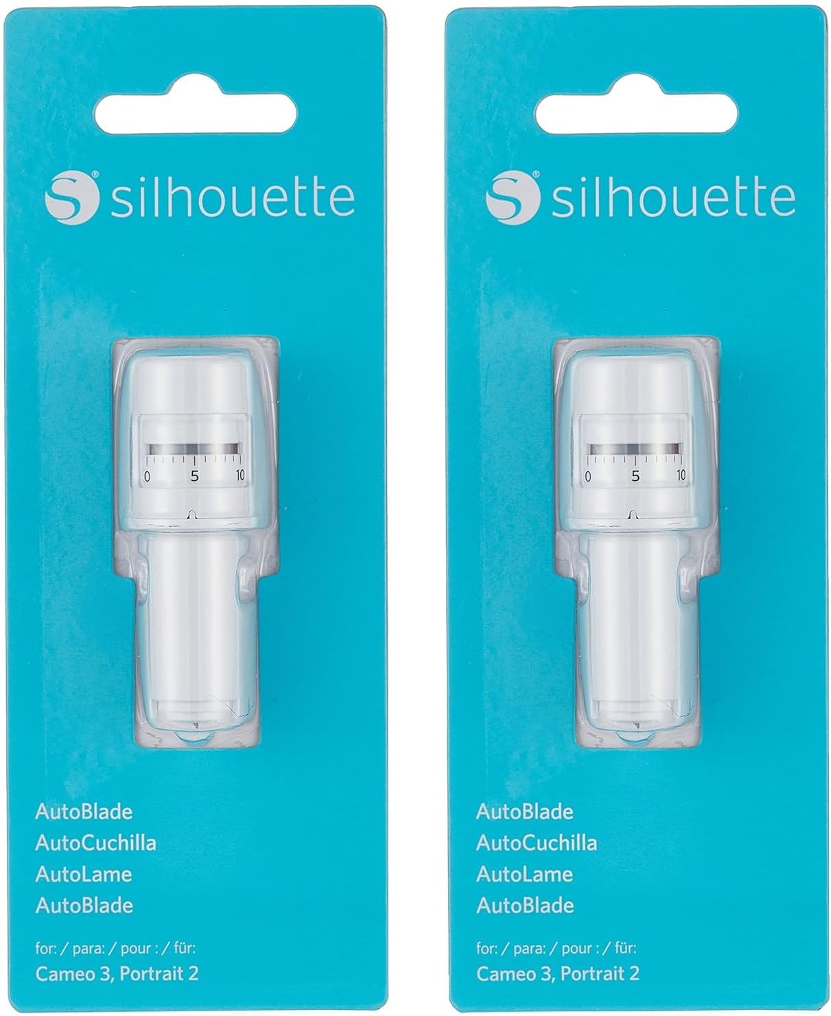 Silhouette America SLT SILH AUTO-2 PK L2 Blade, 2 Pieces, White