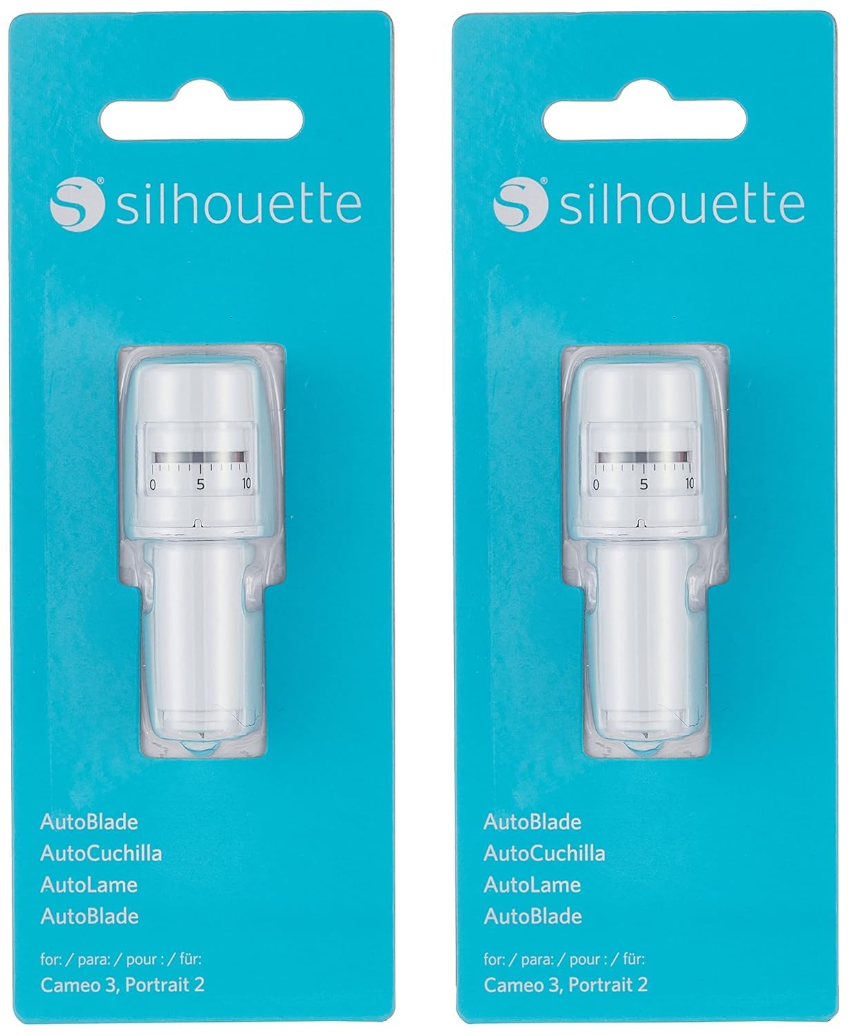 Silhouette America SLT SILH AUTO-2 PK L2 Lama, 2 Pezzi, Bianco