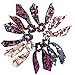 Produktbild Chiffon Haargummis Mode Gummibänder Haarbänder Pferdeschwanz Haarband,Chiffon Elastische Haarbänder mit Bowknot Damen und Mädchen (7pack)