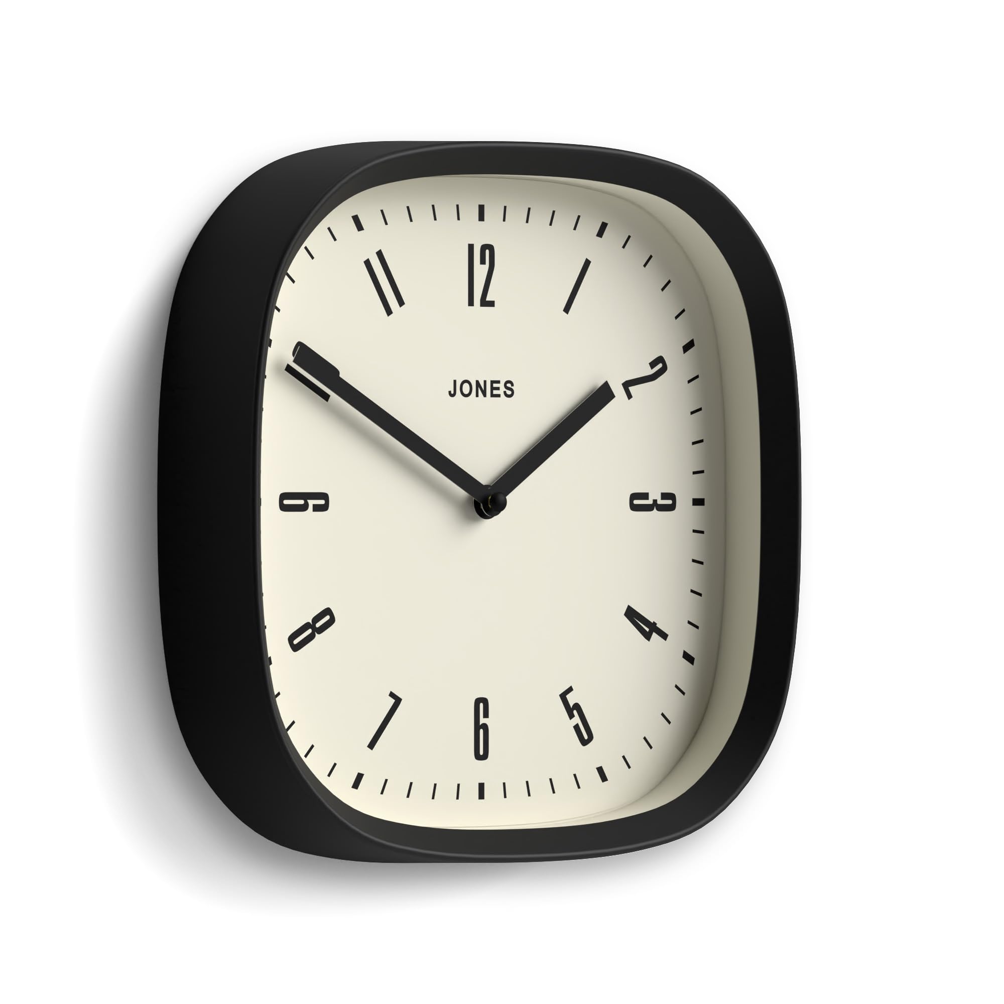 Jones Clocks® Marvel wall clock, Black, 25 x 25 x 5 cm - Image 2