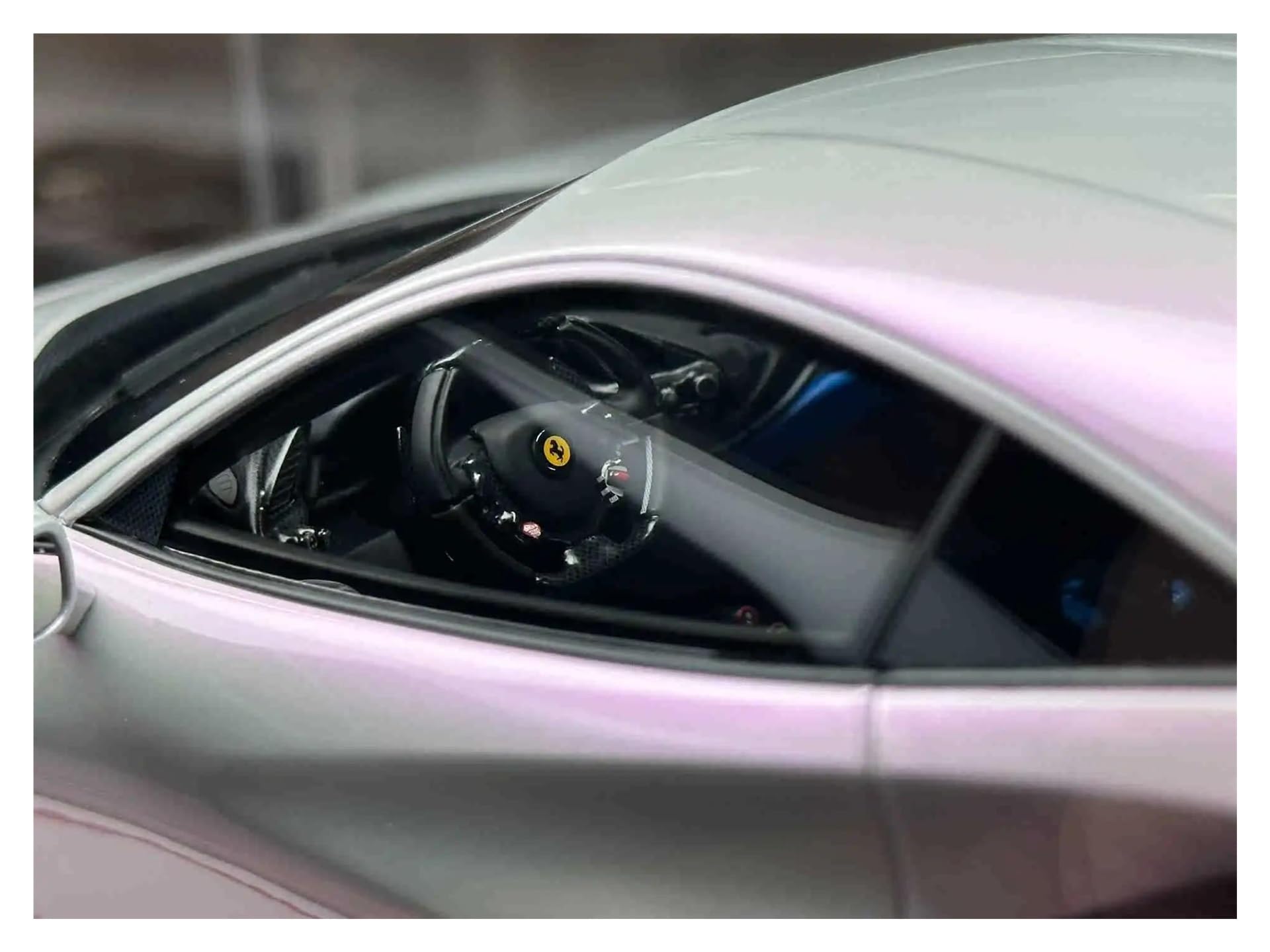 Replica Treno Per Ferrari 488 Pista 1 18 Simulazione Resina Statica Modello Di Auto Collector Edition Souvenir Giocattolo Per Adulti