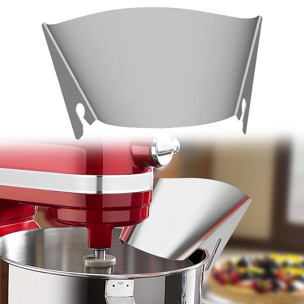 Goulotte verseur innovante pour batteurs KitchenAid pour profiter d'un flux fluide des ingrédients pendant les tâches de mélange