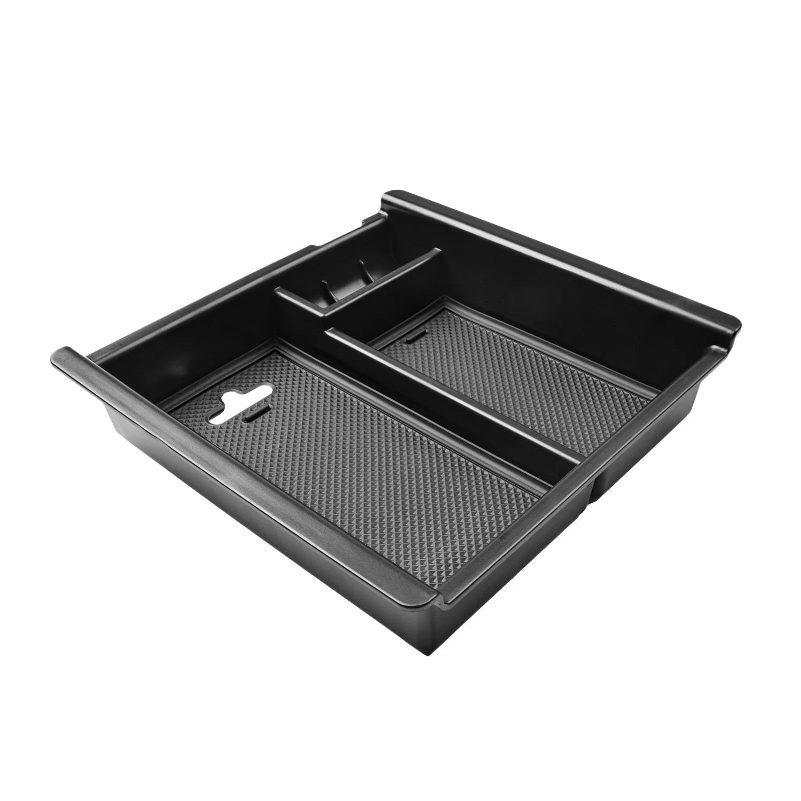 PIBMKVKHIK For Toyota Tacoma 2016-2023 SixthSmoy Center Console Hidden Box Armrest Storage Tray Organizer Armrest Organiser Tray(Armrest storage box)