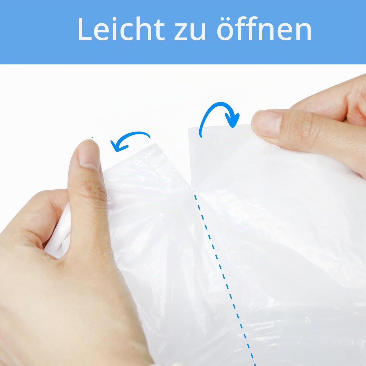 CROING PURAMAX 2, PURAMAX und PURAX Ersatzabfallbeutel, 6 Rollen, 120 Stück, 55 x 30 cm, tragbare Katzenstreu Auffangbeutel für selbstreinigende Katzentoilette
