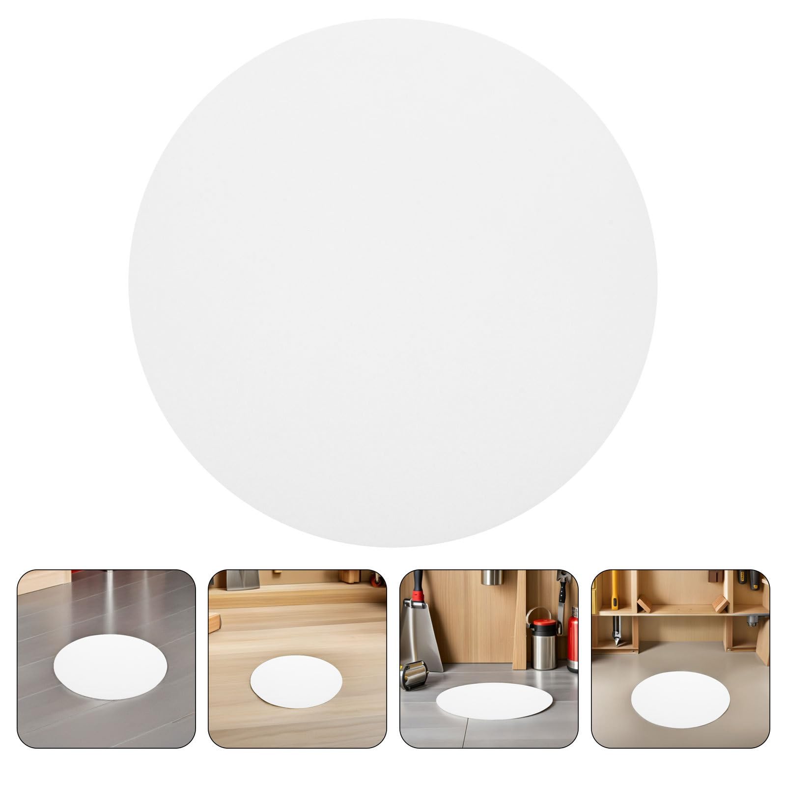 Diffuseur de Lumière Ronde en Acrylique Dépoli 29,2 Cm pour Plafonnier, Lot de 2 Abat-jour Ronds pour Remplacement et Diffusion Optimale