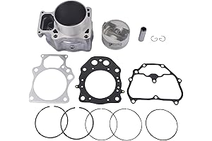 Cylinder Piston Gasket Top End Rebuild Kit Compatible with Honda TRX500 Foreman/Rubicon...