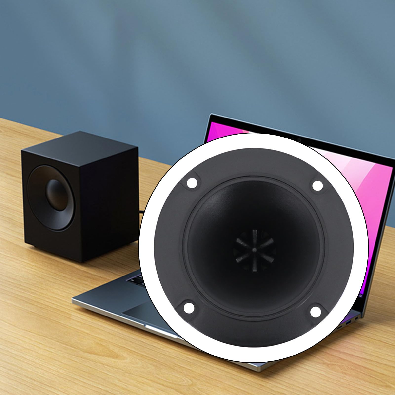 XTC PT-100 Hochtonhorn Piezo Tweeter Paar - Professionelle Horntweeter Für Lautsprecherbau