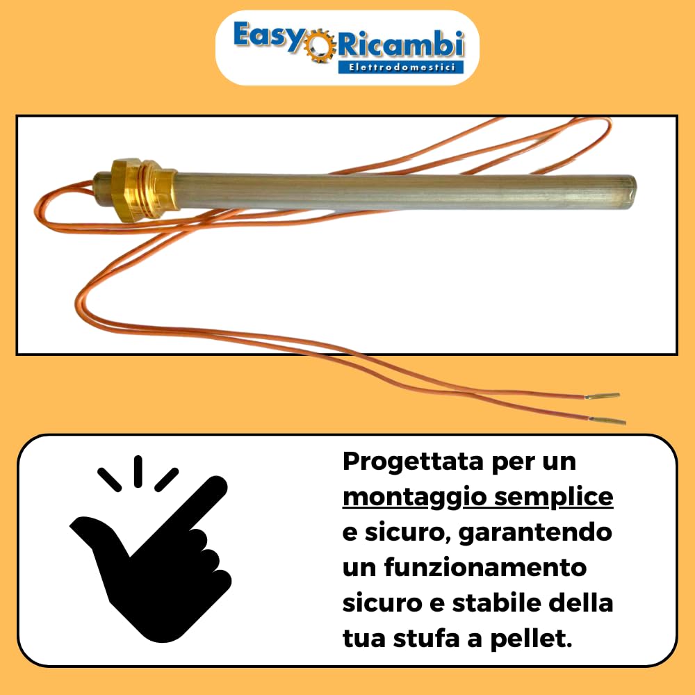 CANDELETTA PER STUFA PELLET XIANG 270W - Foto 12