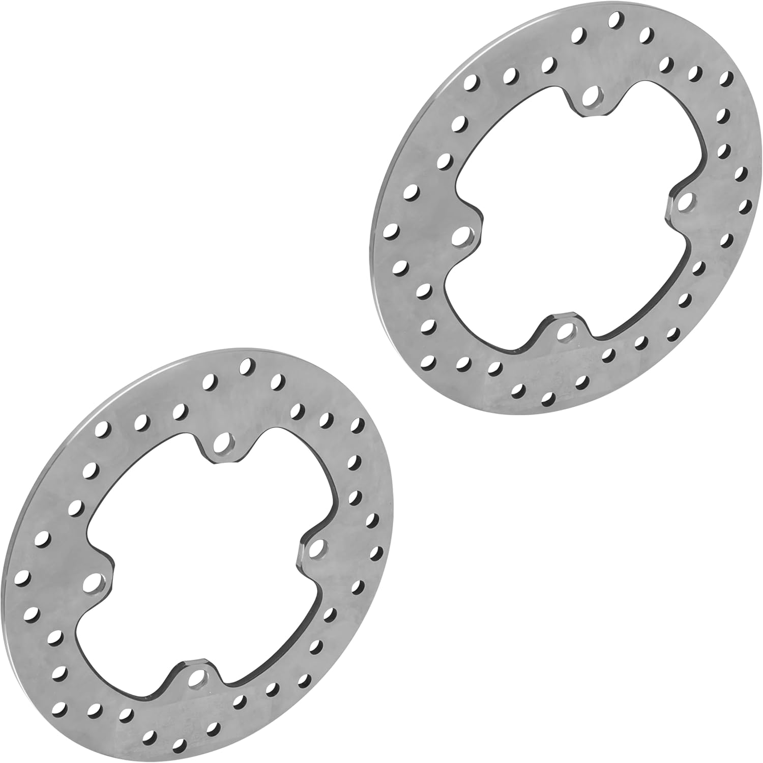 Caltric Front/Rear Brake Disc Rotor Compatible with Honda Pioneer 1000-5 SXS1000M5 2016 2017 2018 2019 2020 2021
