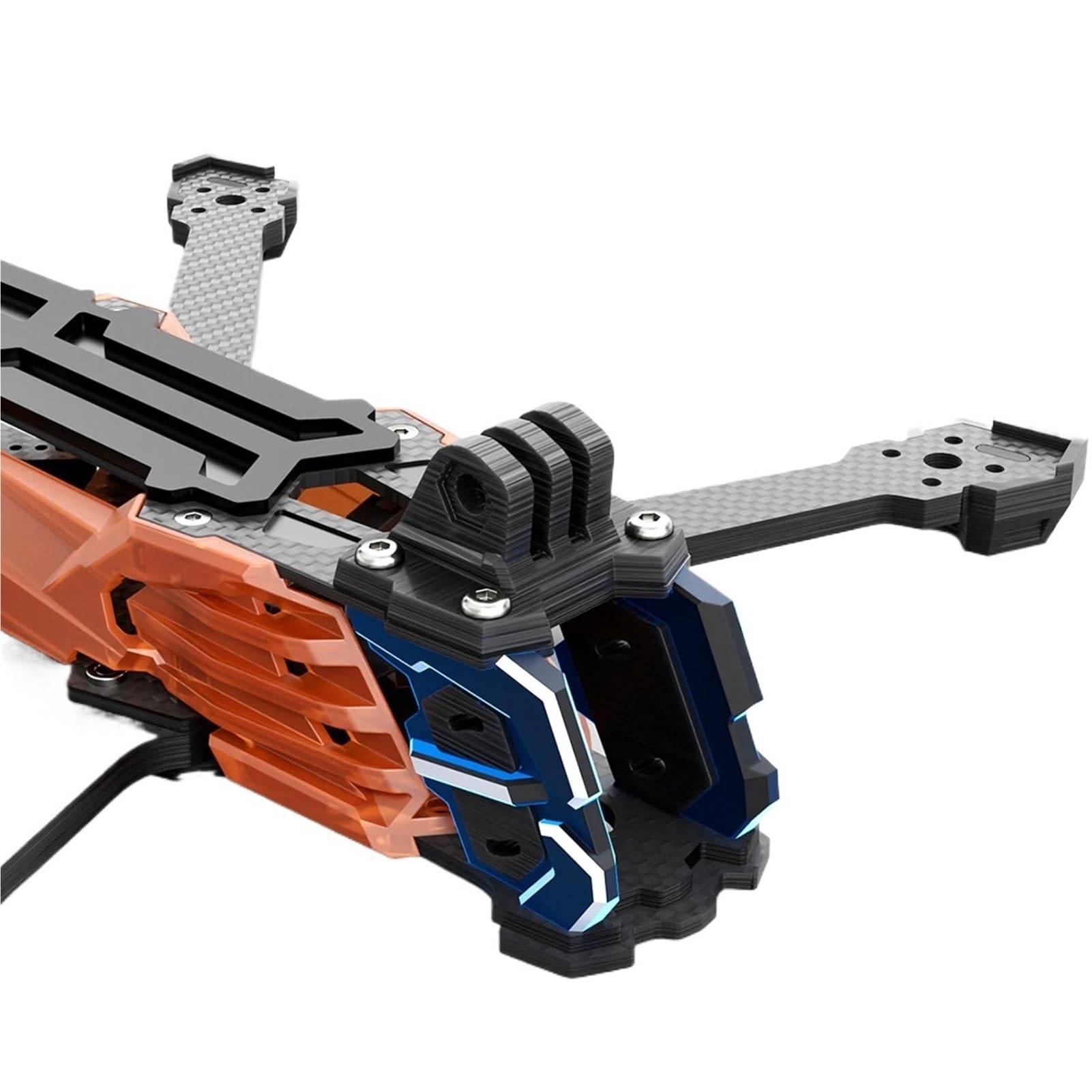 Dron, Compatible con GEPRC GEP-Vapor-D O4 Pro Frame D5 D6 5.6 pulgadas Drone de fibra de carbono RC FPV Quadcopter Helicóptero Accesorios de repuesto Piezas(Vapor-D5 O4)