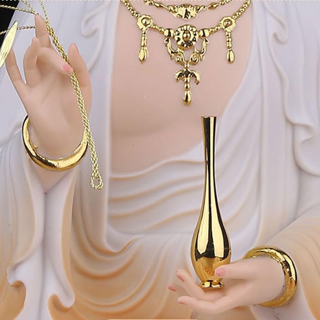 Statua Buddy do wnętrz kult do domu żywica posąg buddy ozdoby biuro salon zen buddyjski przedpokój dwór Guanyin ozdoby medytacyjna statua buddy rzeźba