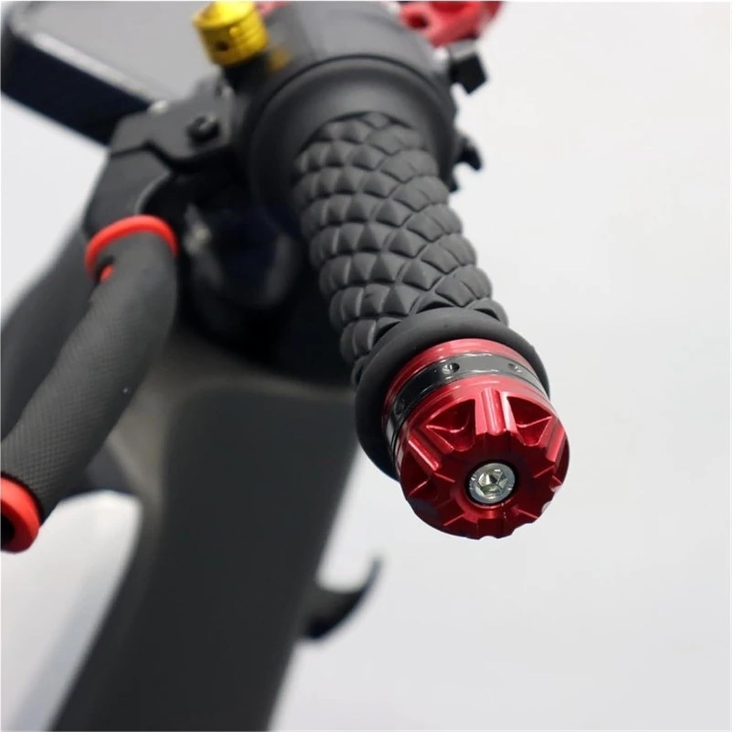 オートバイハンドルバーエンドグリップキャップ オートバイハンドルバーエンドプラグ ヤマハ Xmax 250 Xmax300 Tdm グリップ交換（ オートバイハンドルバーエンドグリップキャップ オートバイハンドルバーエンドプラグ ヤマハ Xmax 250 Xmax300 TDM