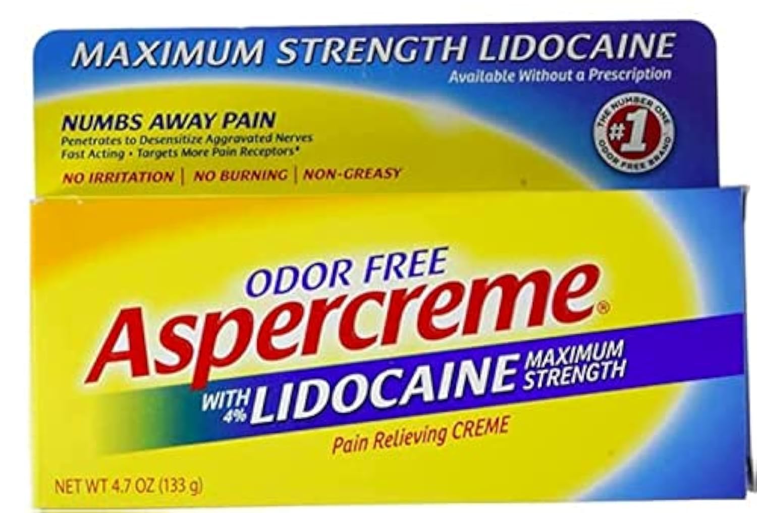 Aspercreme with Lidocaine Max Strength