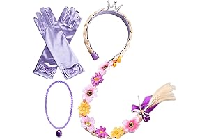 Toddler's Enchanting Rapunzel Hair