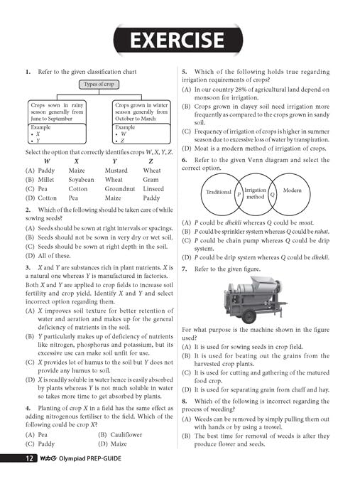 Image of MTG Olympiad Prep-Guide Class 8 Science (NSO) - Detailed Theory, NSO Chapterwise Previous Years Questions with Self Test For SOF 2025-26 Exam