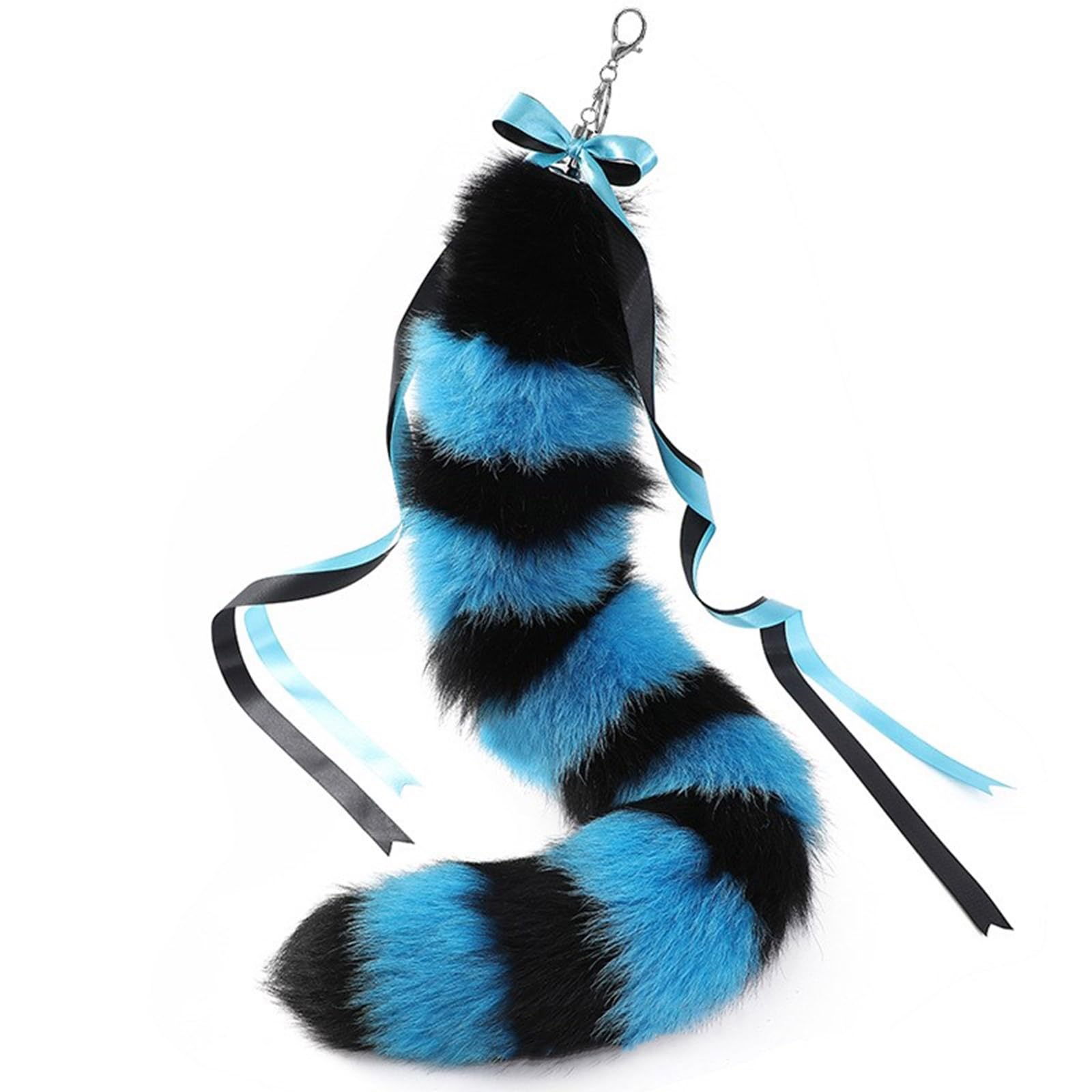 Pendentif en forme de queue de cheval en peluche de 70 cm, cadeau idéal - 7