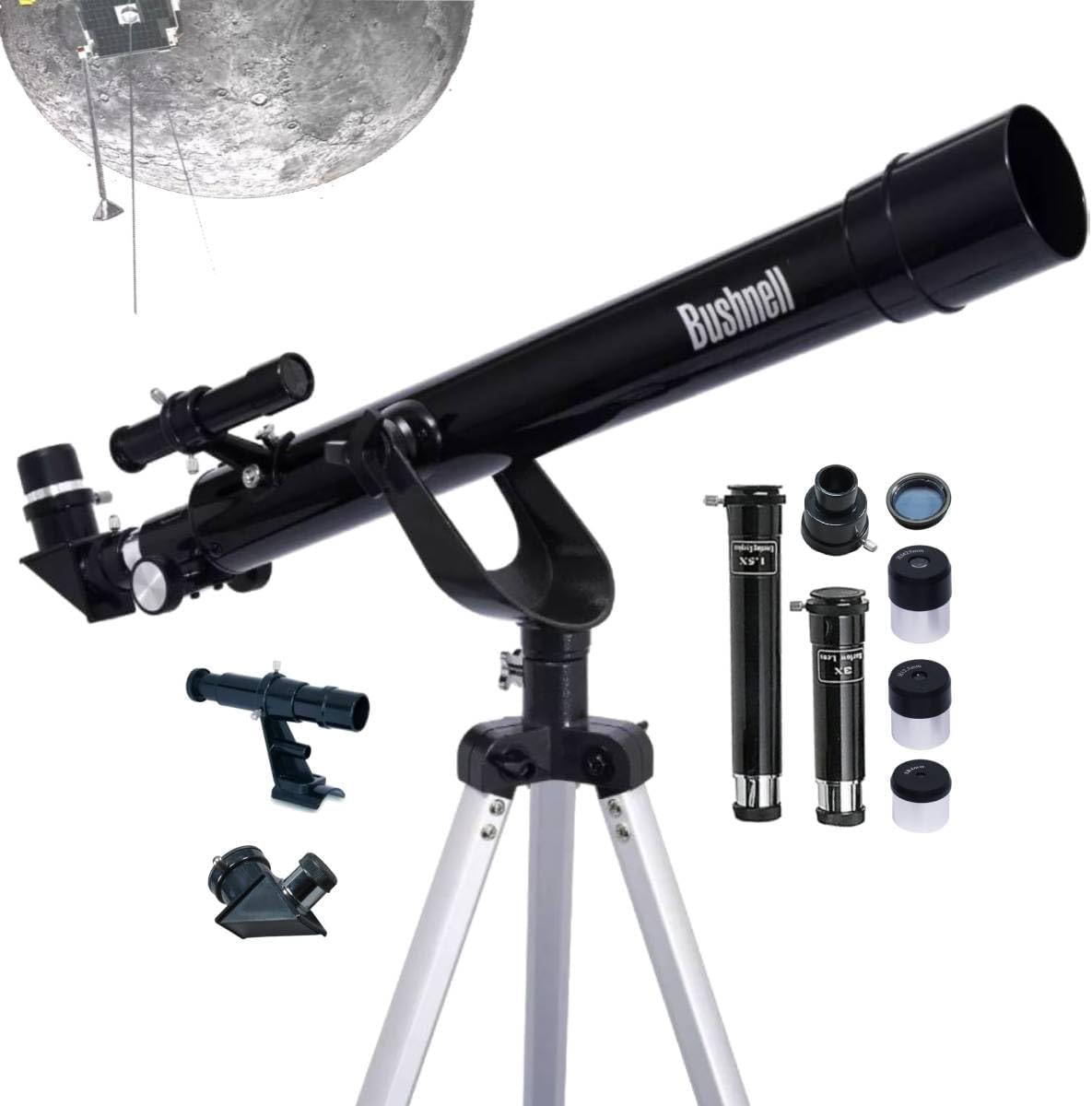 Bushnell Refractor 600x50mm Telescope, Deep Space Viewing Telescope 181561