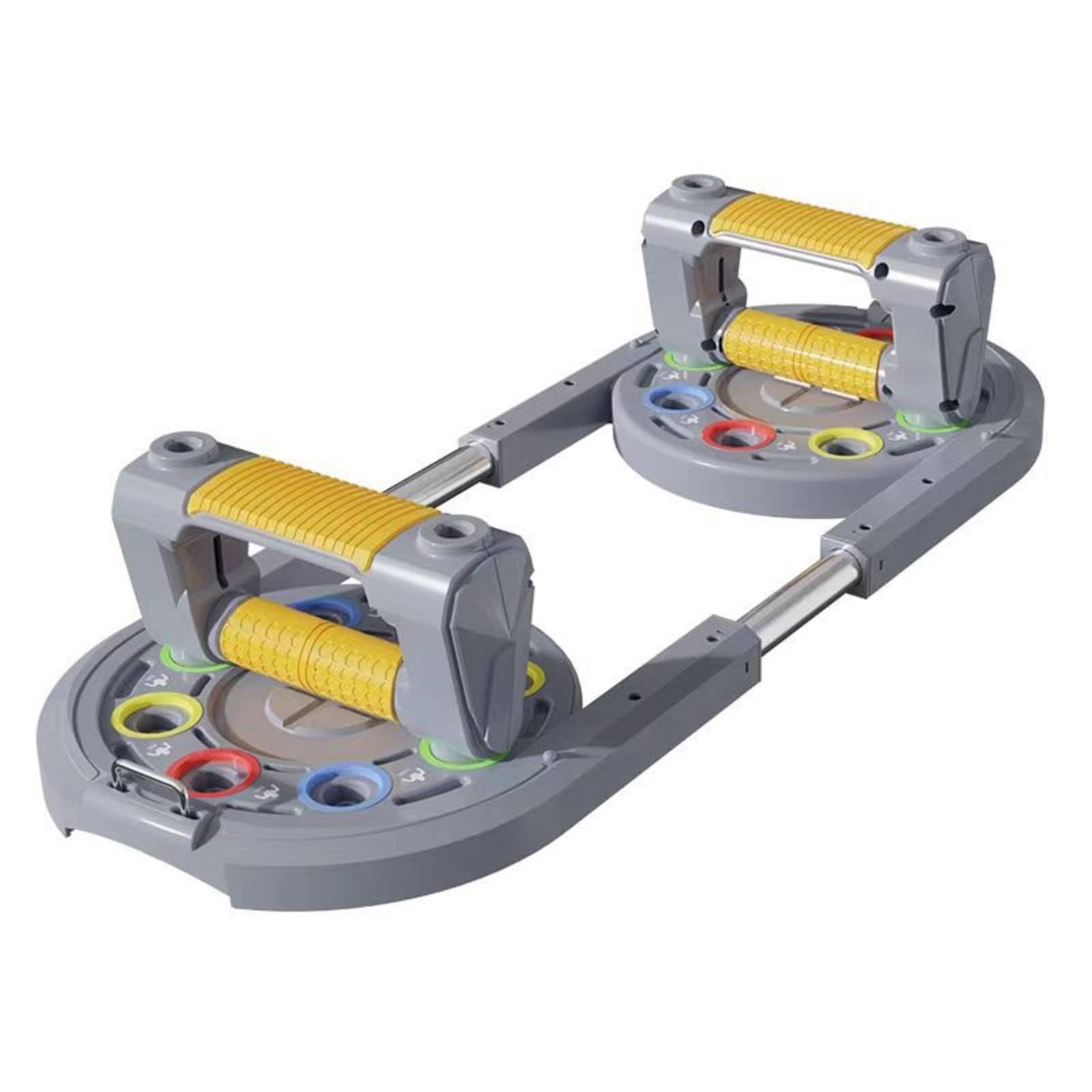 Tabla de Flexiones Entrenamiento de Pecho Tablero de Brazos Guía por Colores para Enfoque Muscular Construcción Estable en Adecuada para Calentamiento y Sesiones Completas