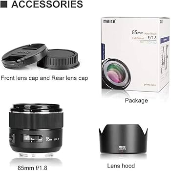 Meike 85mm f1.8 STM AF FullFrame Lens for Canon RF Mount,Lente de Meike 85mm f1.8 STM AF FullFrame Lens for Canon RF Mount,Lente de